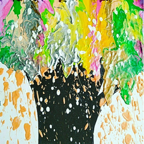 クレヨンメルトアート 作品展示 絵画 ひぐちゆずる 通販｜Creema  