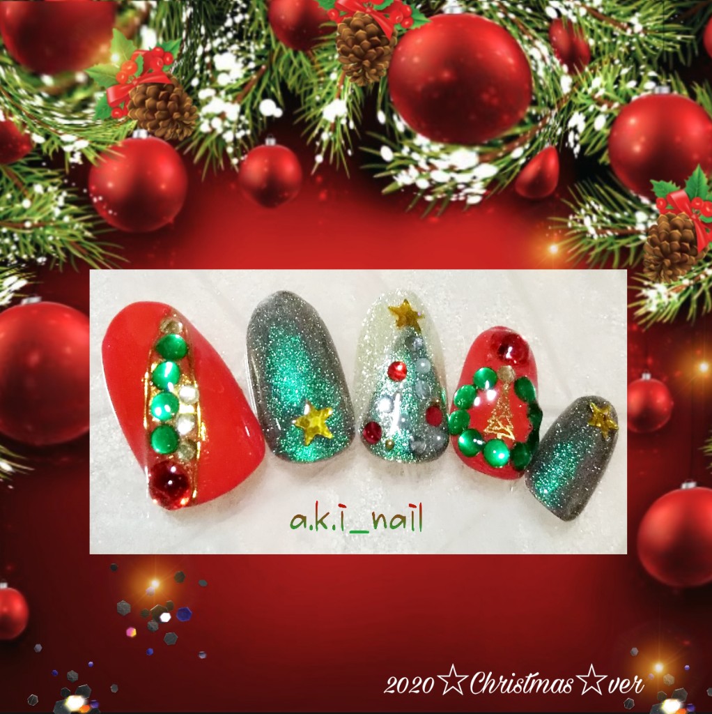 ［28］ネイルチップ マグネットネイル クリスマス 冬ネイル ゴールド ツリー 人気順｜＃クリスマスツリーのネイルデザイン｜ネイルブック
