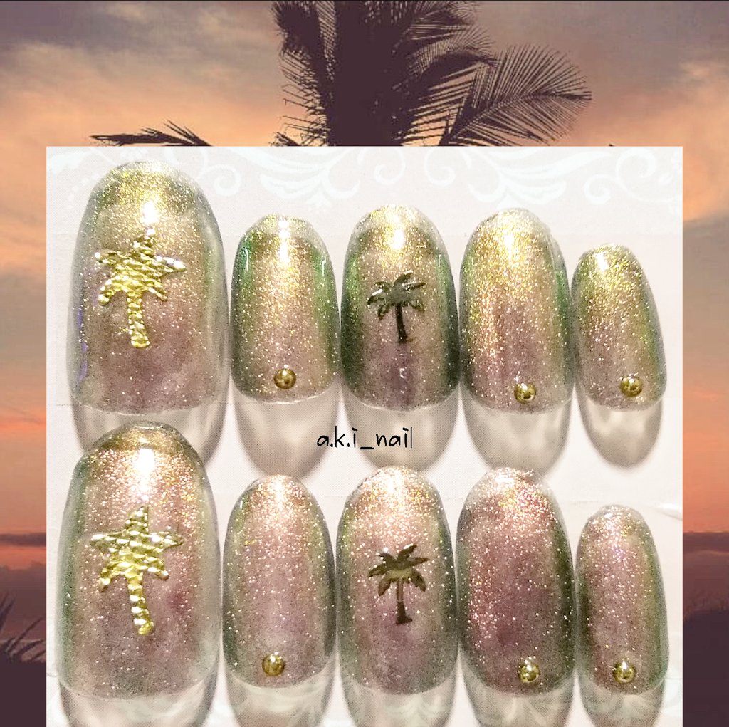 ♡ ネイルチップ 赤ラメゼブラギャルネイルチップの通販 by HerN｜ラクマ