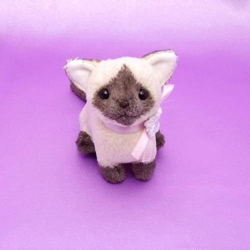 ネムネム～(´ω｀ )ちびちび子猫ちゃん♡アートドール♡ぬいぐるみ♡ ふにゃっくた♡おねんね子猫ちゃん♡アートドール♡ぬいぐるみ♡
