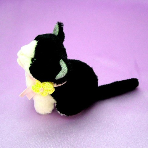 猫ぬいぐるみ「ちびにゃ」白黒ハチワレ 【受注製作】 ぬいぐるみ