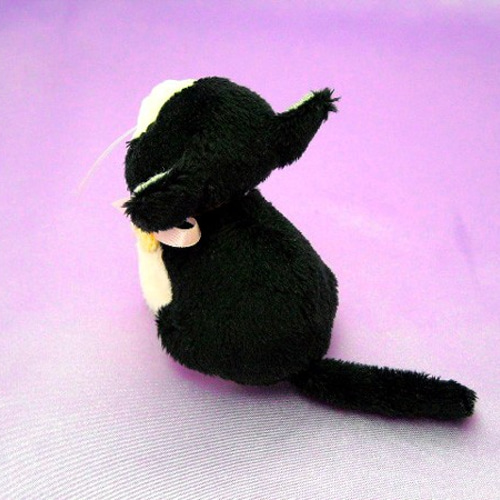 猫ぬいぐるみ「ちびにゃ」白黒ハチワレ 【受注製作】 ぬいぐるみ