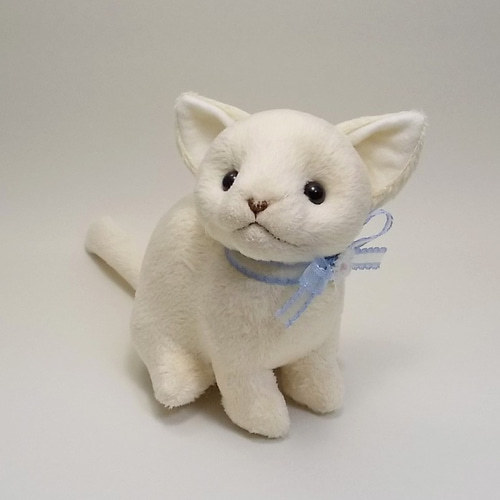 ネネット にゃー 猫 にゃんこ CAT トグル ジャケット 人気 レア ふんわり 猫ぬいぐるみ「ねこにゃ」ベージュ（クリーム色） 【受注製作