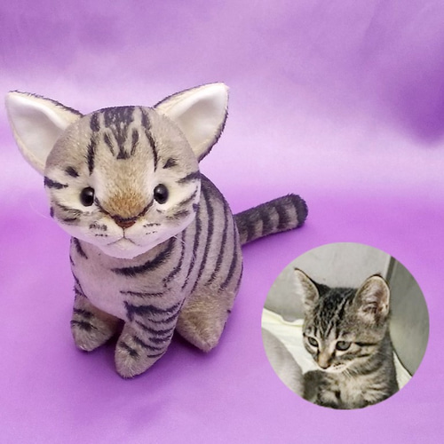 猫ぬいぐるみ「ねこにゃ」オーダーメイド 【受注製作 猫ぬいぐるみ「ねこにゃ」オーダーメイド 【受注製作
