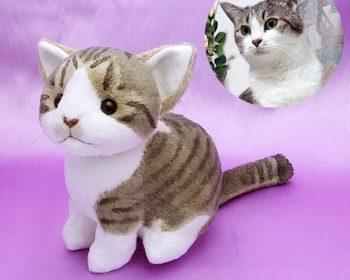 猫ぬいぐるみ「ねこにゃ」オーダーメイド 【受注製作 猫ぬいぐるみ「ねこにゃ」オーダーメイド 【受注製作