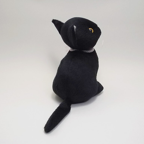 猫ぬいぐるみ「ねこにゃCE」黒猫 【受注製作】 ぬいぐるみ