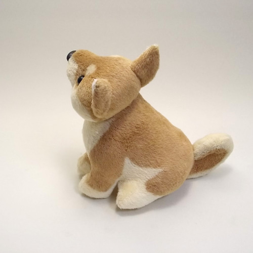 柴犬ぬいぐるみ / 赤柴・白柴・黒柴 / しばわんこ 豆しば 【受注