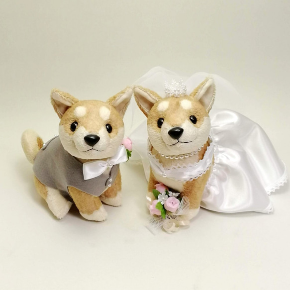 柴犬のウェルカムドッグ・赤柴 【受注製作】 ご了承ください