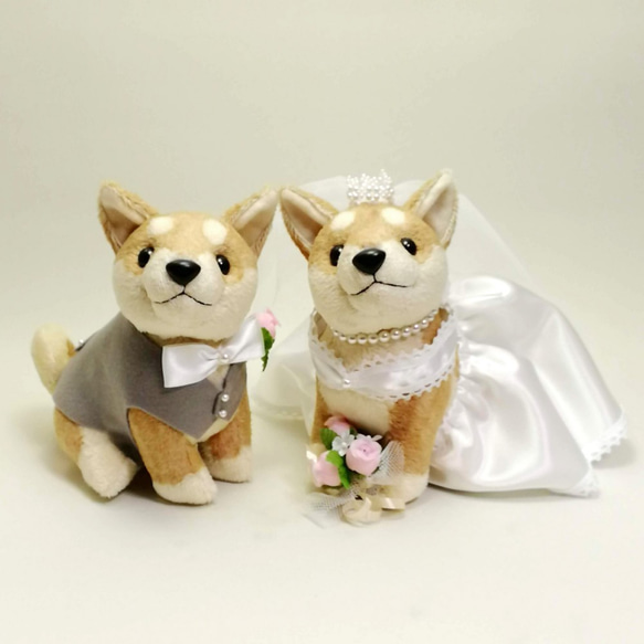 柴犬のウェルカムドッグ・赤柴 【受注製作】 ご了承ください