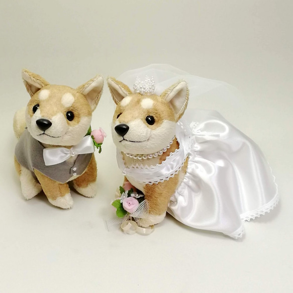 柴犬のウェルカムドッグ・赤柴 【受注製作】 ご了承ください