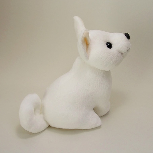 柴犬ぬいぐるみ（白） しばわんこ 白犬 【受注製作】