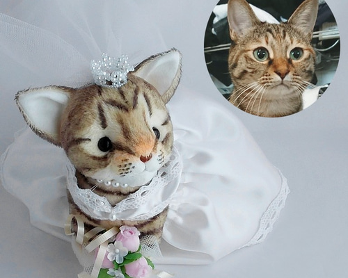 ウェディングキャット新婦・オーダーメイド / ウェルカムキャット / 猫