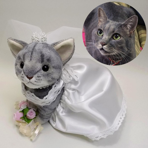 ウェディングキャット新婦・オーダーメイド / ウェルカムキャット / 猫