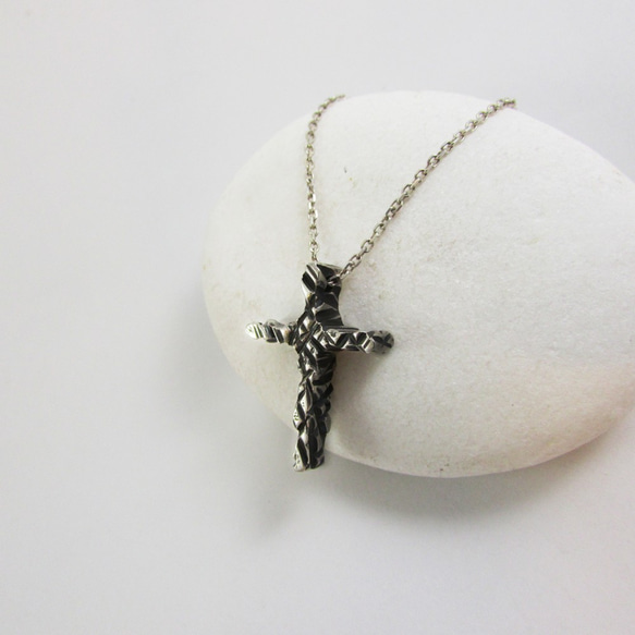 mittag NL312 cross eins necklace_十字架eins項鍊 限量 設計師手做 附品牌原木珠寶盒 第3張的照片