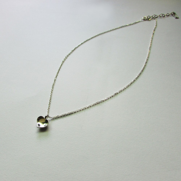 mittag NL705 succulent heart necklace_多肉愛心項鍊 925純銀 限量 設計師手做 第6張的照片