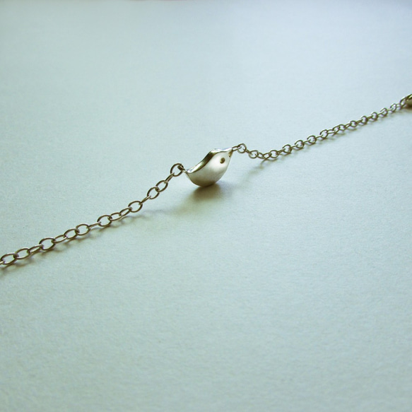 mittag BL707 chick bracelet_小雞手鍊 925純銀 限量 設計師手做 附品牌原木珠寶盒 第2張的照片
