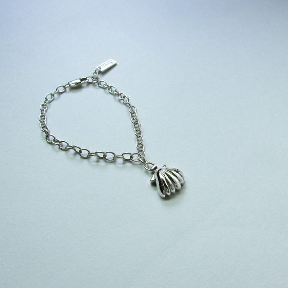 shell a bracelet_shell a bracelet925シルバー限定デザイナーブランドジュエリーボックス海のホタ 4枚目の画像