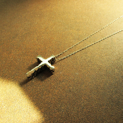 mittag NL810 cross c necklace_十字架c項鍊 925純銀 限量 設計師手做 附品牌包裝 第5張的照片
