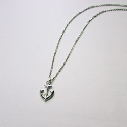 mittag NL817 anchor necklace_船錨項鍊 925銀 限量 設計師手做 附品牌包裝 第2張的照片