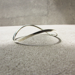 mittag BG802 infinity bangle 無限手環 925純銀 限量 設計師手做 附品牌包裝 超取免運 第4張的照片