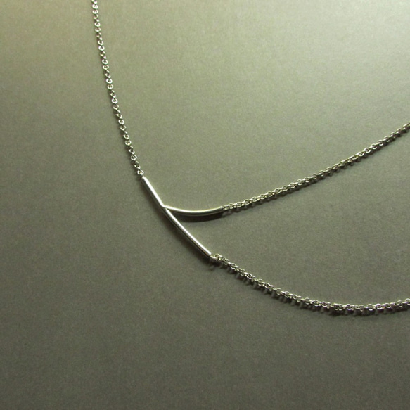 wishbone necklace_許願骨項鍊 925銀 限量 設計師手做 附品牌包裝 超取免運 樹枝 第4張的照片