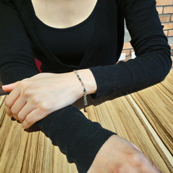 Upturn bracelet_goodブレスレットmittag 925純銀製限定デザイナーハンド付きブランドパッケージスーパー 3枚目の画像