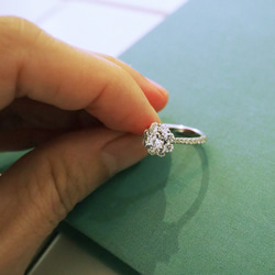bloom diamond ring_綻放鑽戒 對戒 婚戒 求婚戒 訂婚戒 限量 設計師 手作 客製 訂製 珠寶 第2張的照片
