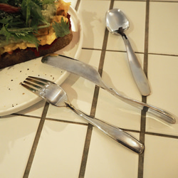 salad fork_銀器沙拉叉子 mittag 925銀 限量 設計師 訂製 珠寶 餐具 飾品 免運 第2張的照片