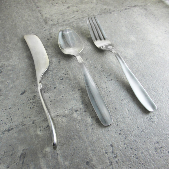 salad fork_銀器沙拉叉子 mittag 925銀 限量 設計師 訂製 珠寶 餐具 飾品 免運 第3張的照片