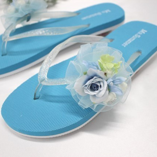 108【特価】大人用 フラワーサンダル（シューズクリップ付） ＊送料  