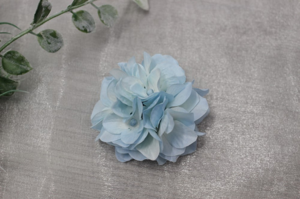 250　選べる♡　アジサイのふんわりミニコサージュ　　　　　卒業式　入学式　結婚式　パーティ　紫陽花　七五三 5枚目の画像