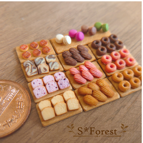ミニチュア】 パウンドケーキセット その他アート S✽Forest 通販