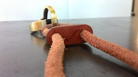 迴-皮繩鑰匙圈‧鑰匙環 第2張的照片