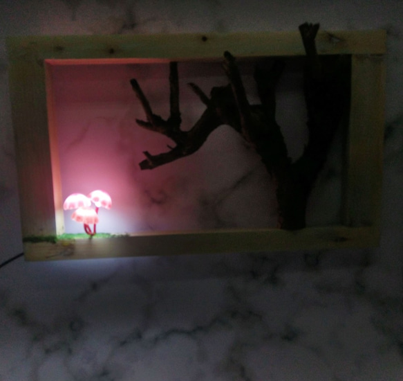 Box Tea Tree Mushroom Light＃仿真仿真仿真仿真仿真仿真仿真 5枚目の画像