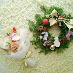《香沁花園 Fragrant Garden》聖誕老公公擴香迷你花束 第3張的照片