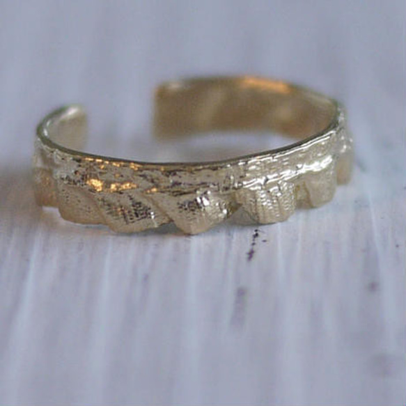 mermaid ring tiny マーメイドリング gold 1枚目の画像