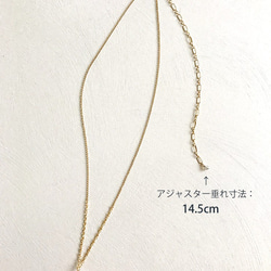 【F様】専用_14KGF：Earrings & Necklace 6枚目の画像