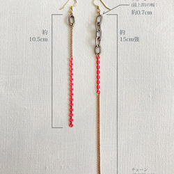 SUS316L：Trichrome Long P/E (#PK)　-ﾋﾟｱｽ/ｲﾔﾘﾝｸﾞ 8枚目の画像