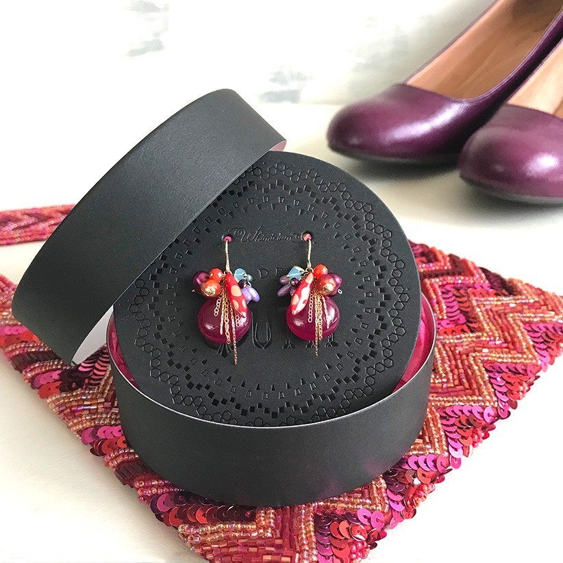 再販[即納]14KGF: Wine Jade Party "Milonga" P/E -ﾋﾟｱｽ/ｲﾔﾘﾝｸﾞ