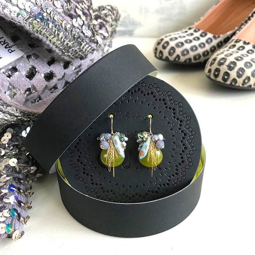 再販[即納] 14KGF:Olive Jade Party "Continental" P/E -ﾋﾟｱｽ/ｲﾔﾘﾝｸﾞ