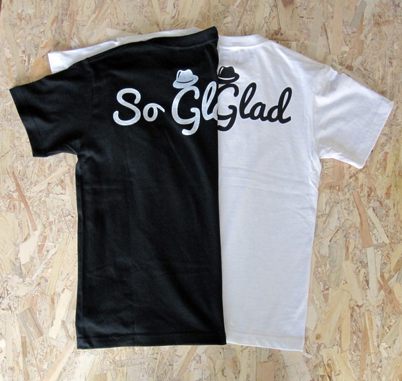 So Glad LOGO TEE White 3枚目の画像