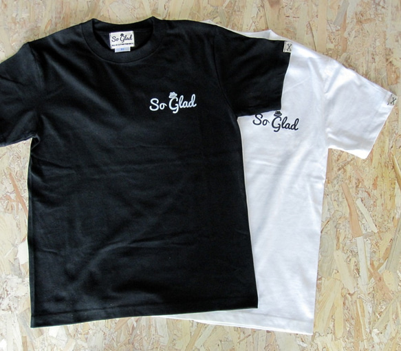 So Glad LOGO TEE White 4枚目の画像