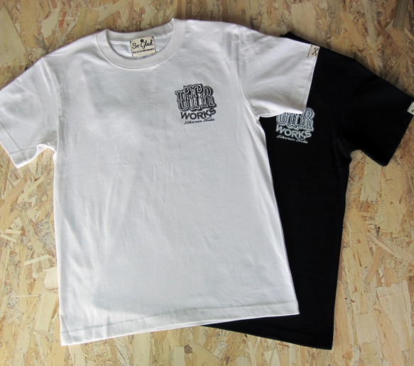 U.T.R.works LOGO TEE White 6枚目の画像