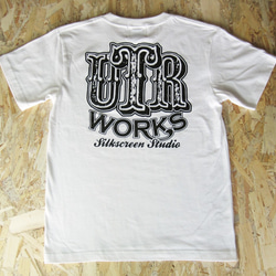 U.T.R.works LOGO TEE White 3枚目の画像