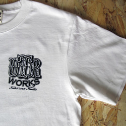 U.T.R.works LOGO TEE White 2枚目の画像