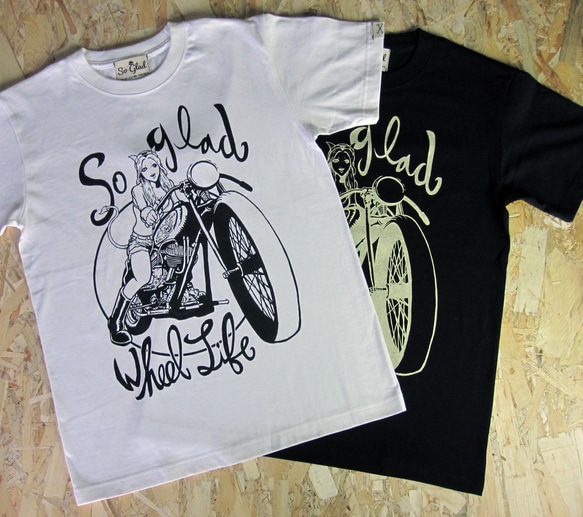 Wheel Life TEE White 5枚目の画像