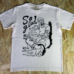 Silkscreen Buddy TEE White 1枚目の画像