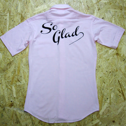 So Glad Dry BD S/S Shirt OX Pink 4枚目の画像