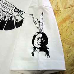 Eagle Falcon Inca Tribal TEE White 4枚目の画像