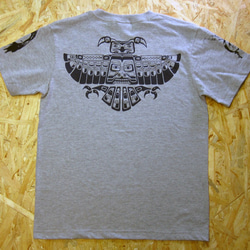 Eagle Falcon Inca Tribal TEE Gray 1枚目の画像